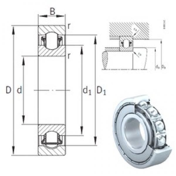 20 mm x 42 mm x 12 mm  INA BXRE004-2Z needle roller bearings #1 image