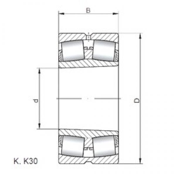 120 mm x 200 mm x 62 mm  ISO 23124 KW33 spherical roller bearings #1 image